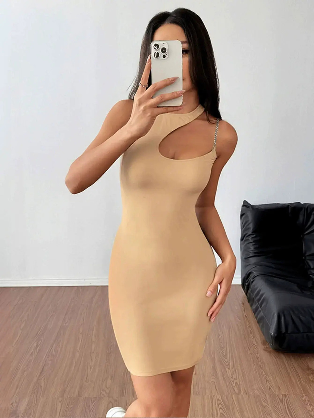 ZARA Bodycon Mini Dress Spring Summer - Picture 3 of 6